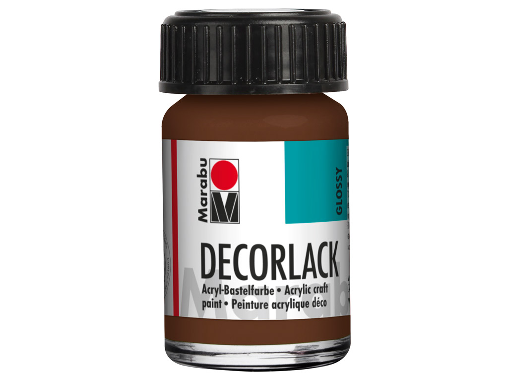 Dekoorvärv Decorlack 15ml 040 medium brown