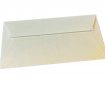 Envelope Curious Metallic DL 110x220mm white gold