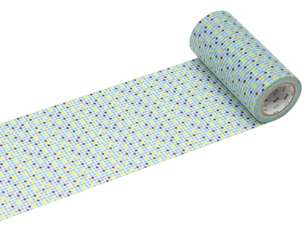 Washi dekoratyvi lipni juostelė mt casa 100mmx10m tile blue