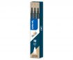 Refill erasable Pilot Frixion 0.7 blue black 3pcs