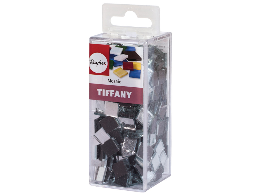 Mirror mosaic stones Rayher Tiffany 1x1cm ~380pcs/200g