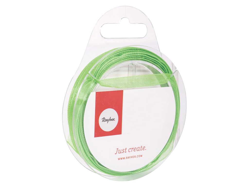 Pael Rayher Organza 7mm 10m 11 light green