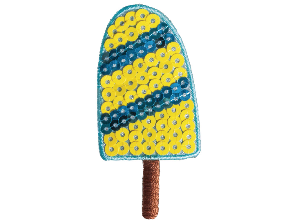 Iron-on patch Rayher popsicle 3.5x7.5cm