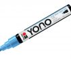 Dekoratīvais marķieris Marabu Yono 0.5-5mm 256 pastel blue