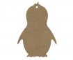 MDF-figuur Gomille pingviin 8x10cm h=0.6cm