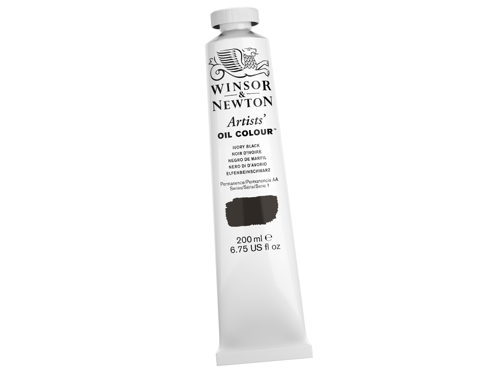 Õlivärv W&N Artists 200ml 331 ivory black