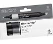 Alcohol based marker set W&N Promarker double tip 3pcs grey tones