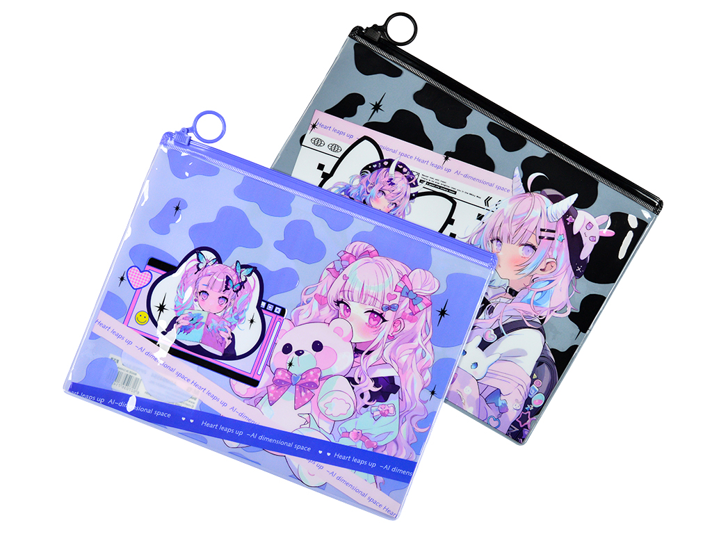 Ümbrik lukuga M&G Pink Fantasy A5 assortii