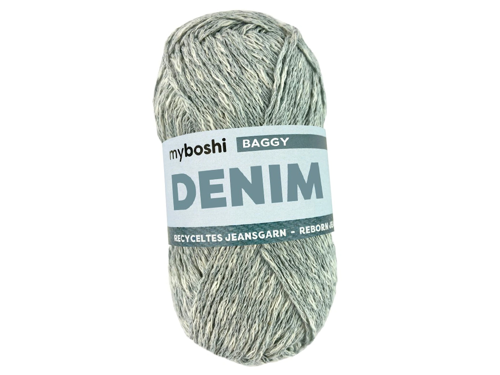 Dzija Myboshi Denim 50% kokvilna/50% pārstrādāta kokvilna 50g/140m baggy