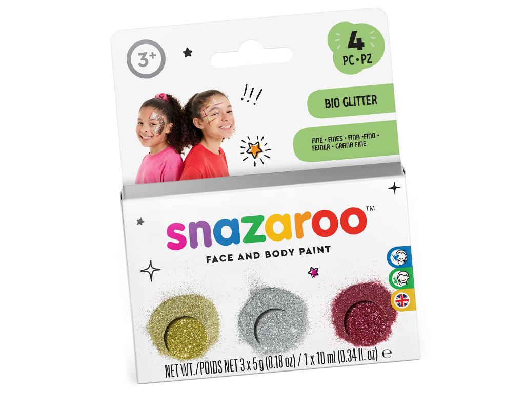 Face paint bio glitter set Snazaroo fine