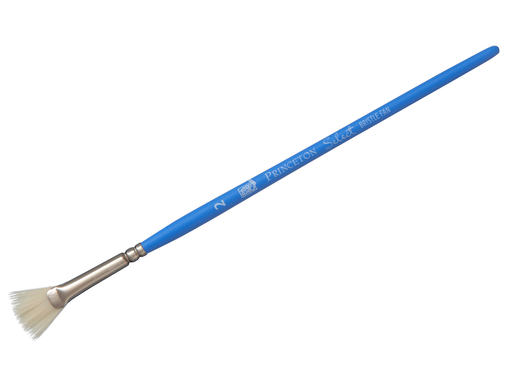 Teptukas Select sintetinis kiaulės šeriai vėduoklinis 02 trumpu koteliu