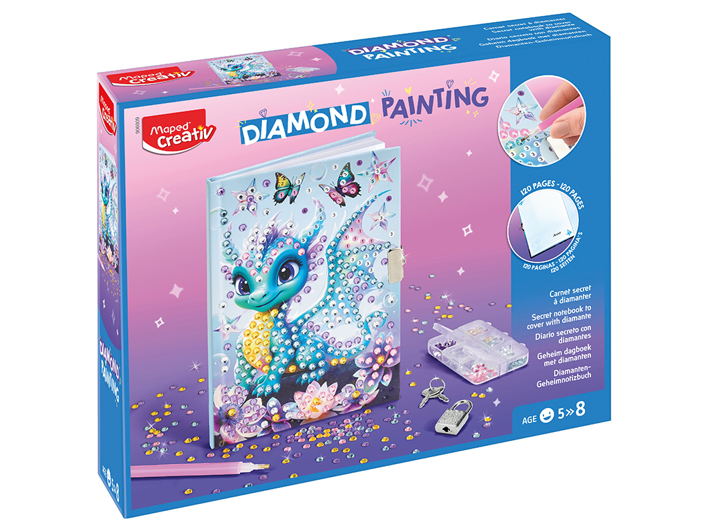 Crafting kit Maped Creativ diamond painting notebook