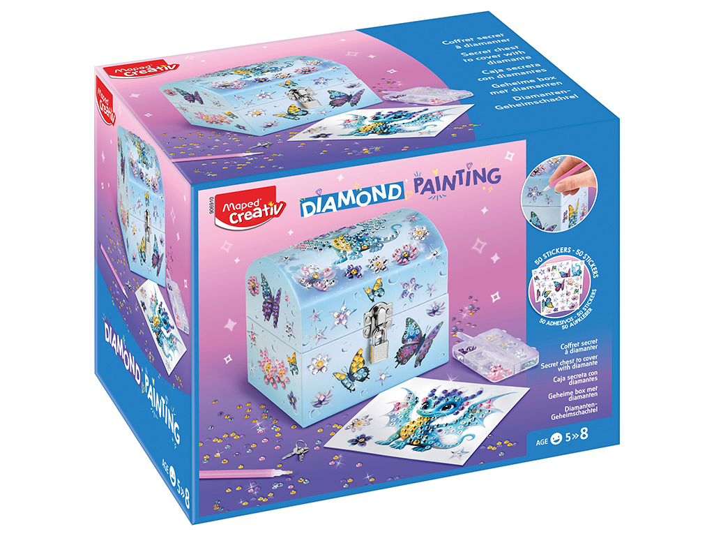 Crafting kit Maped Creativ diamond painting chest