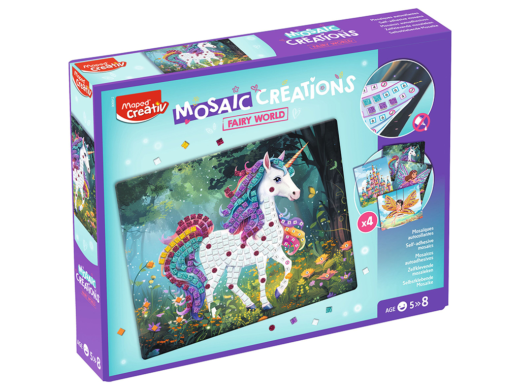 Crafting kit Maped Creativ mosaic fairy world