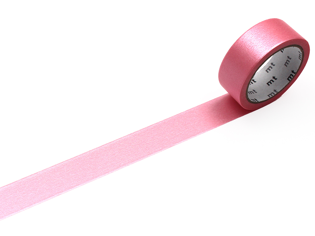 Washi līmlente mt 1P basic 15mmx5m pink