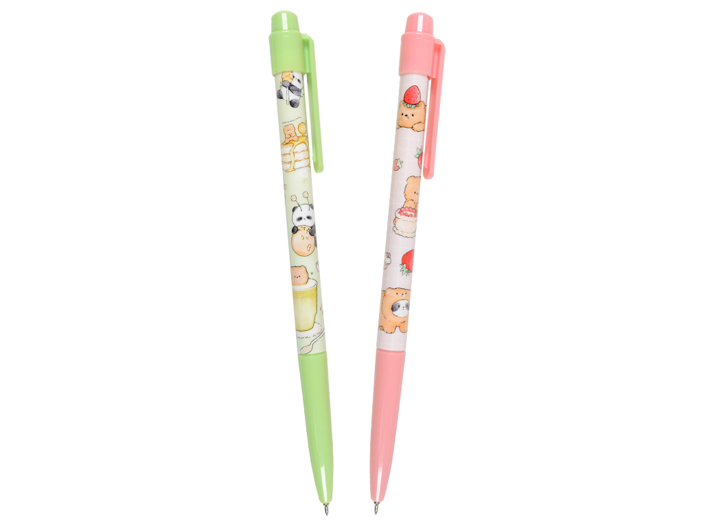 Ballpoint pen M&G Bear in the area 0.38 blue needle point assorted