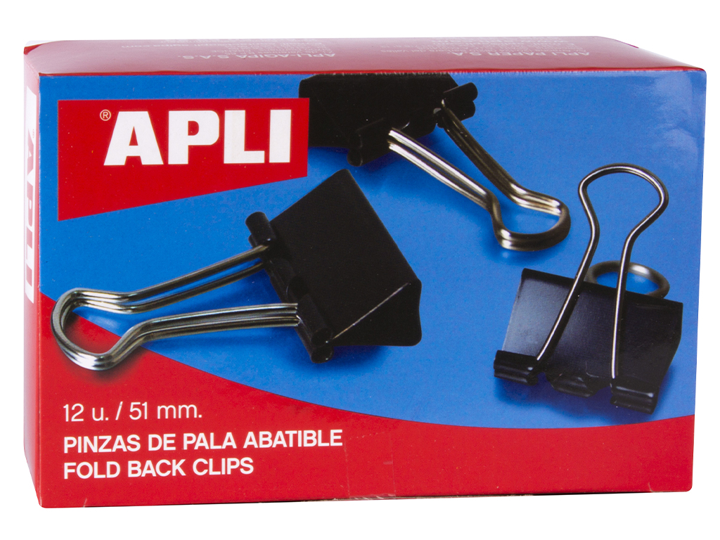 Paberiklamber Apli 51mm 12tk