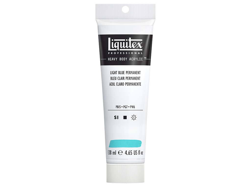 Acrylic colour Liquitex Heavy Body 138ml 770 light blue permanent