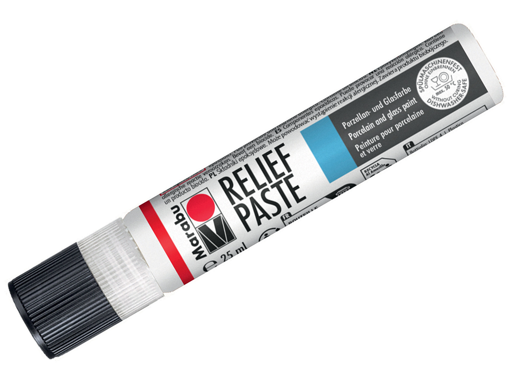 Relief paste Marabu 25ml 070 white