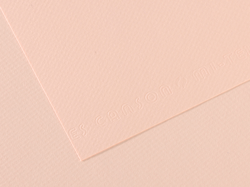 Grainy paper MiTeintes 160g 50x65cm 103 dawn pink