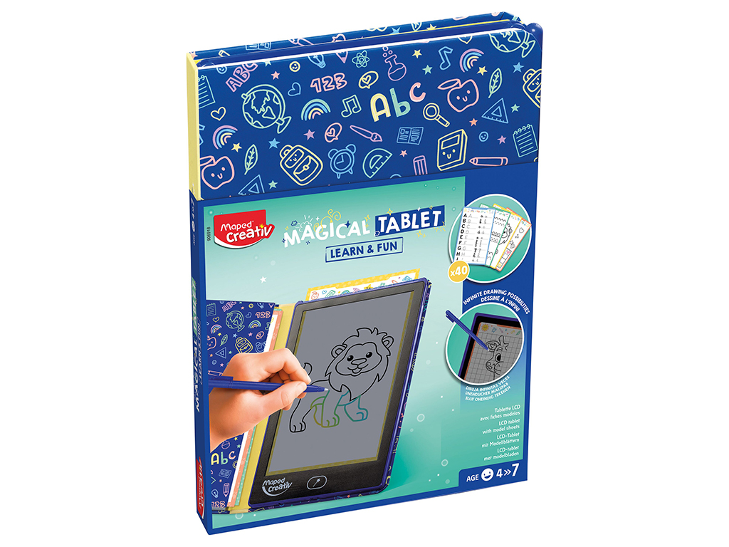 Zīmēšanas tāfele LCD Maped Creativ Magical Book Tablet