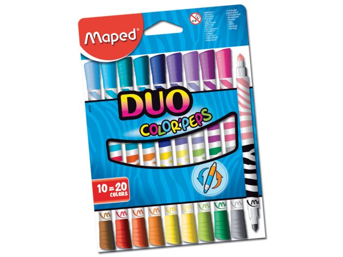 Flomasteris Maped Color’Peps Duo - 1/2