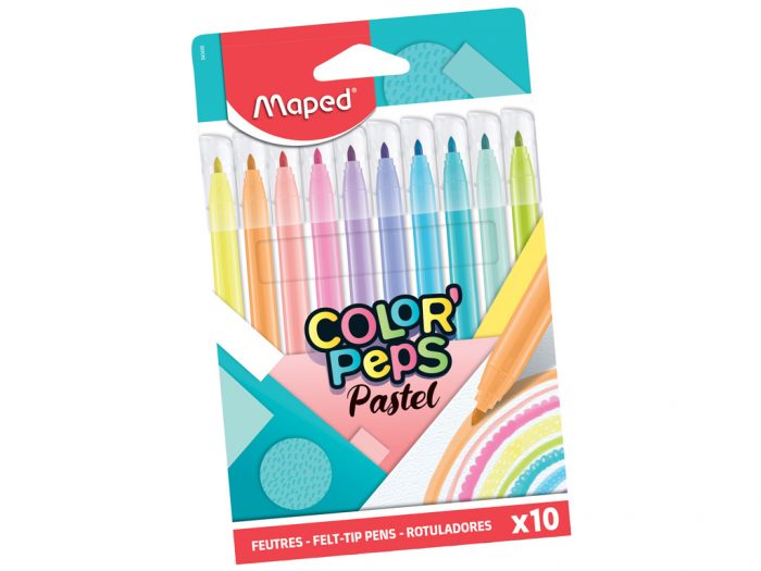 Felt pen Maped Color’Peps Pastel - 1/2