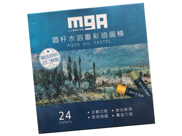 Aqua oil pastel M&G Arts