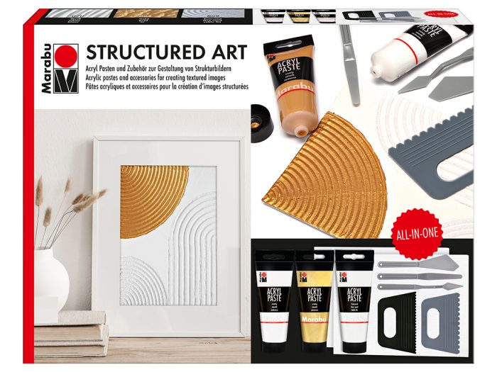 Structure paint set Marabu Structured Art - 1/6