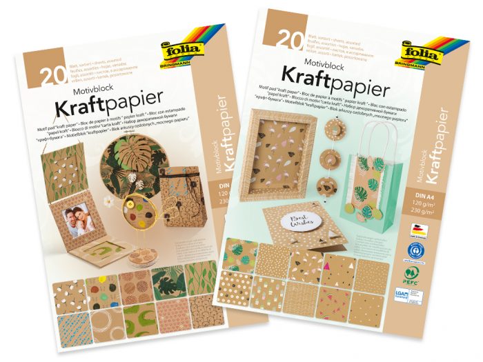 Design paper book Folia Kraft - 1/6