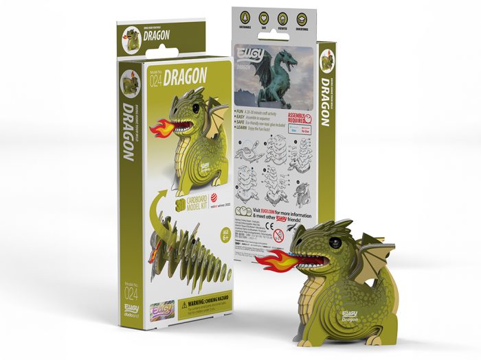 3D puzzle Eugy dragon - 1/6