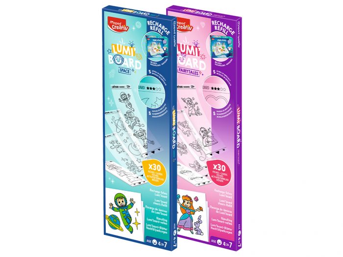 Papildomi šablonai šviesdėžei Maped Creativ Lumi Board - 1/4