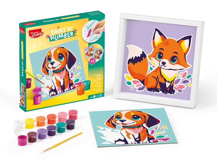 Tapyba pagal skaičius Maped Creativ - 1/3