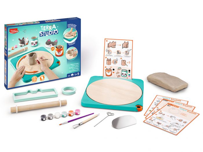 Molio modeliavimo rinkinys Maped Creativ Terra Studio - 1/5