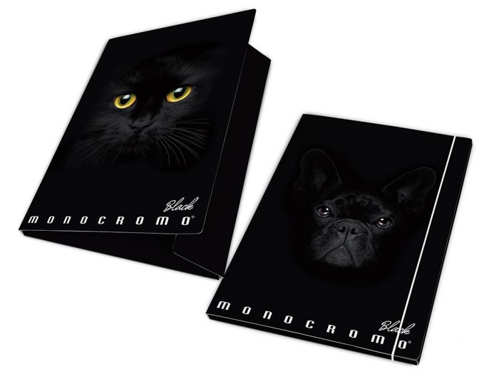 Mapp Pigna Monocromo Black kummiga - 1/2