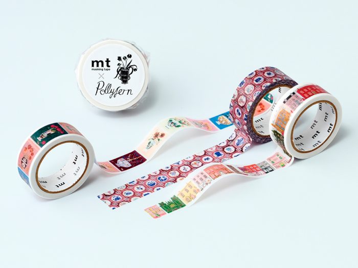 Masking tape mt Polly Fern - 1/4