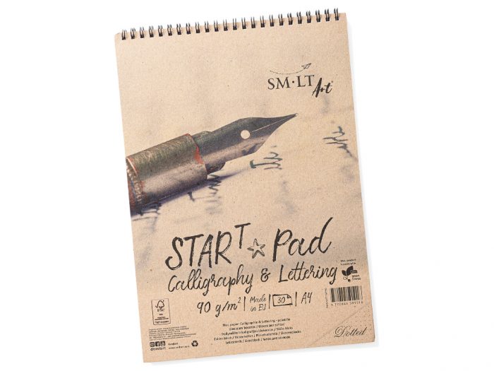 Kalligraafiaplokk Smlt Art Start täppidega - 1/4