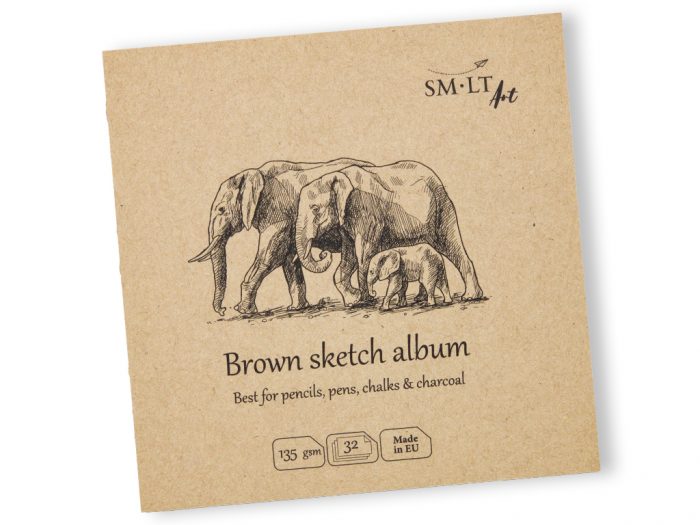 Eskiisiplokk Smlt Art Authentic 14x14cm - 1/4