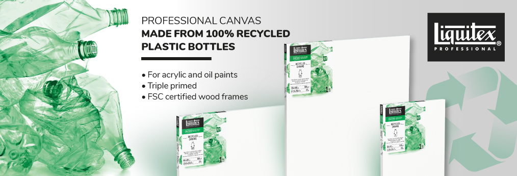 Streched canvas Liquitex Recycled Canvas