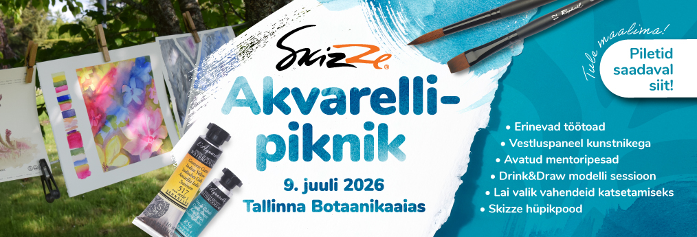 Skizze akvarellipiknik 2026