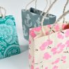 Lokta Paper gift bag 12x5x12cm - 2/3