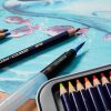 Akvarellpliiats Derwent Inktense metallkarbis - 5/6
