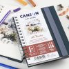 Pastel paper pad Canson Mi-Teintes Art Book hard cover - 4/6